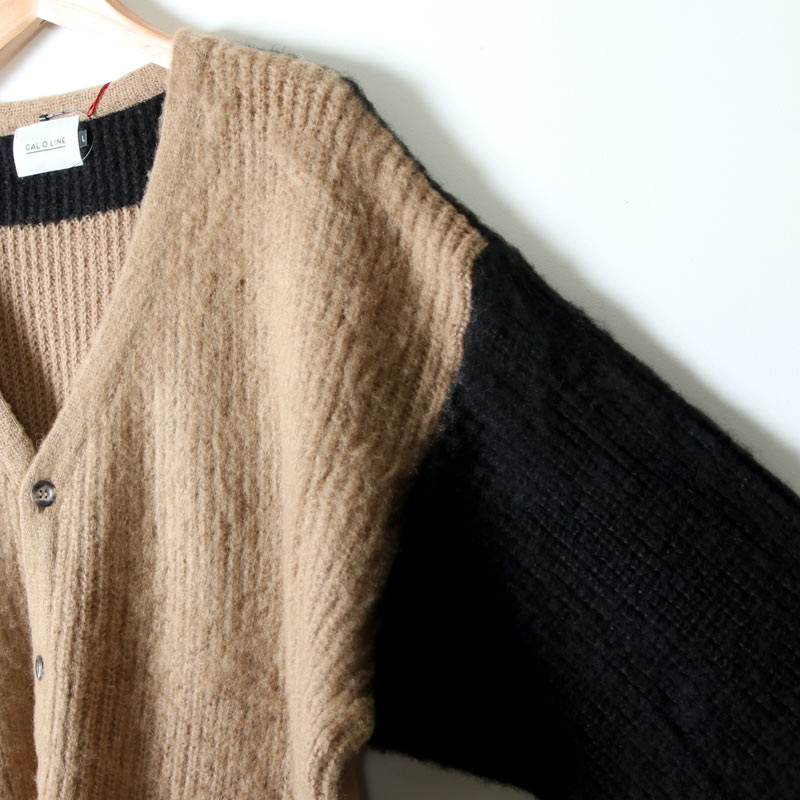 CAL O LINE/キャルオーライン MOHAIR CARDIGAN モヘアカーディガン V