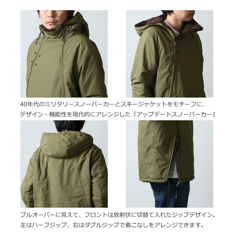 CAL O LINE (キャルオーライン) UPDATE SNOW PARKA / アップデート 