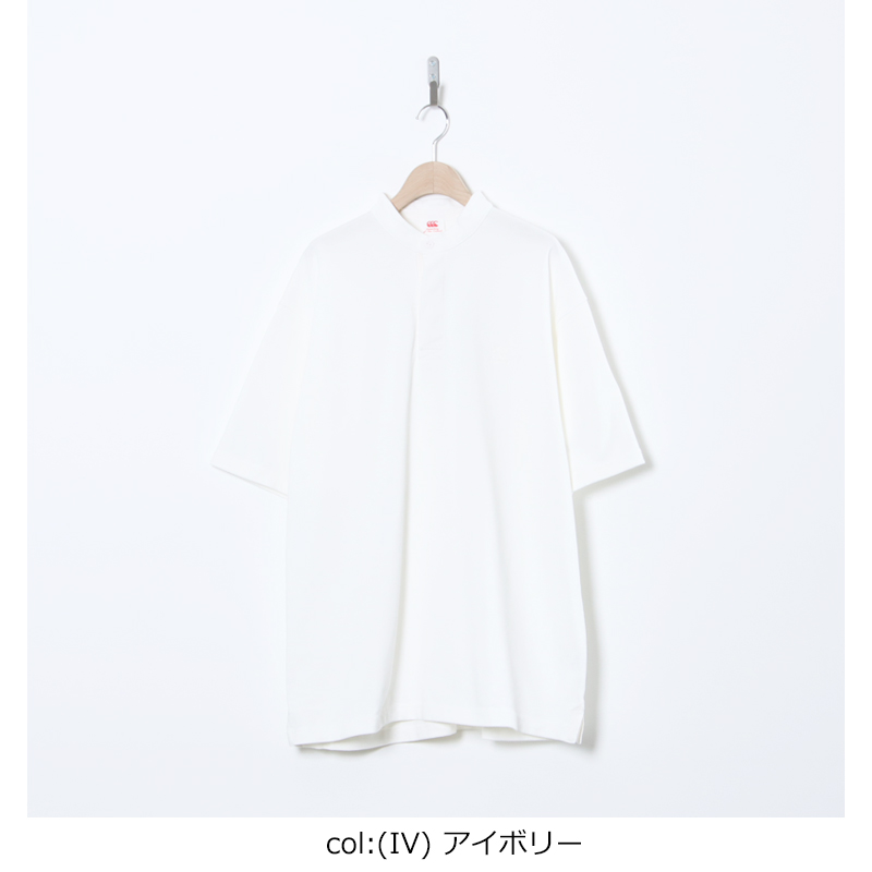 CANTERBURY(���󥿥٥꡼) S/S HENRY NECK RUGBY JERSRY