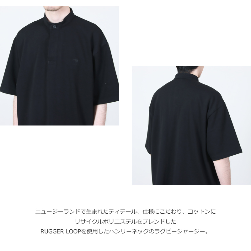 CANTERBURY(���󥿥٥꡼) S/S HENRY NECK RUGBY JERSRY