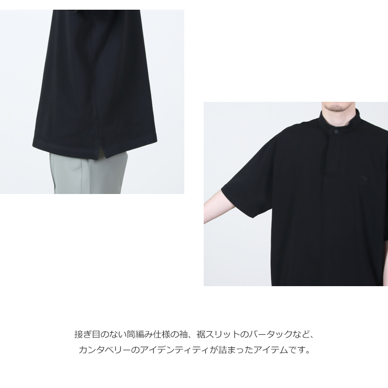 CANTERBURY(���󥿥٥꡼) S/S HENRY NECK RUGBY JERSRY