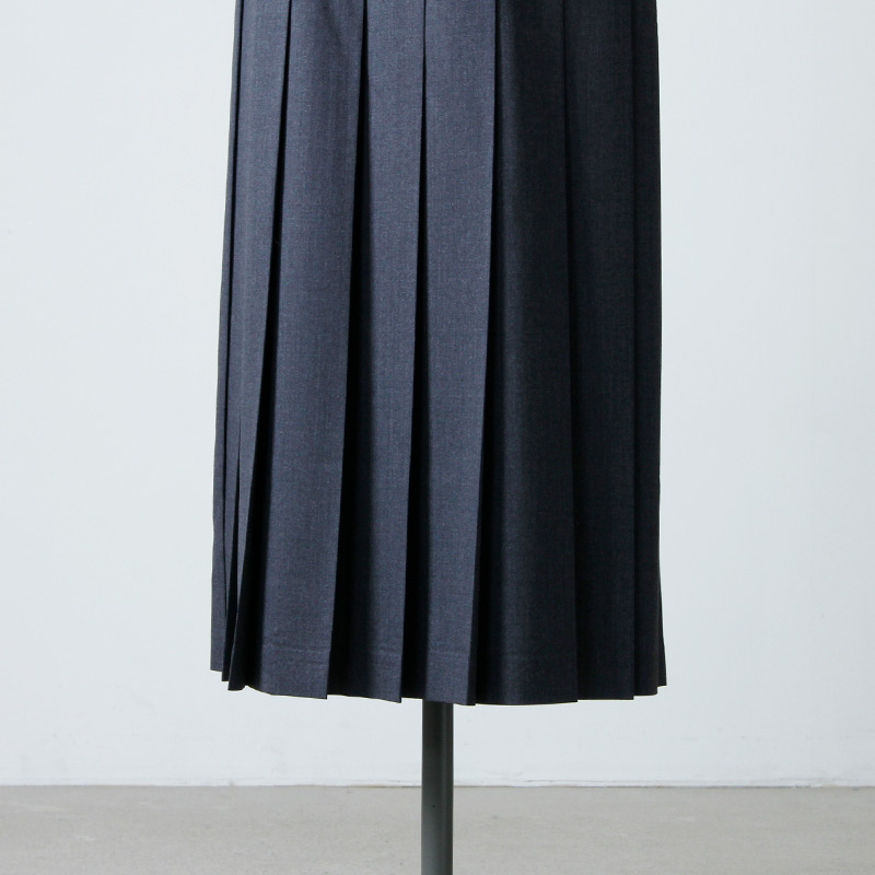 Charpentier de Vaisseau(ѥƥ ɥ å) Brisa Wool Pleated Skirt Long