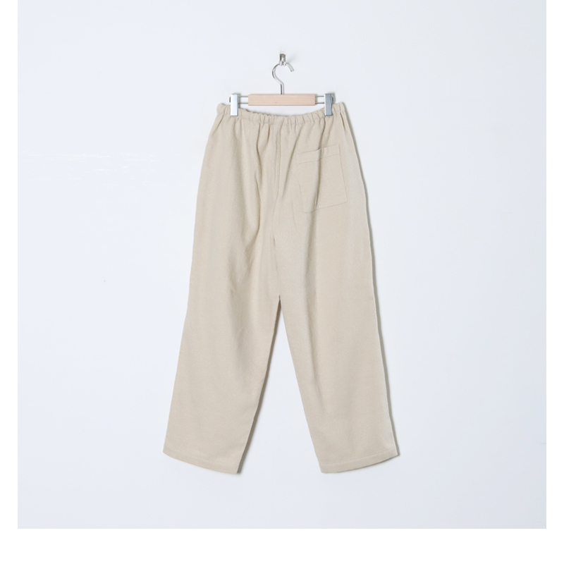 Charpentier de Vaisseau (シャルパンティエ ドゥ ヴェッソ) Barba Cotton Wool Easy Pants /  コットンウールイージーパンツ