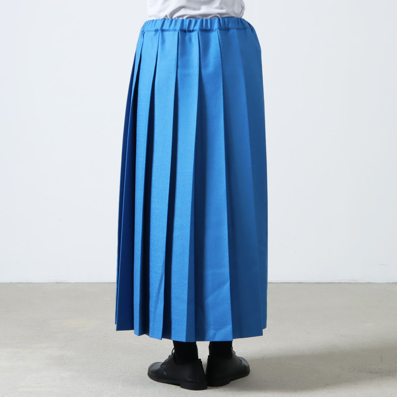 Charpentier de Vaisseau (シャルパンティエ ドゥ ヴェッソ) Brea Wool Pleated Skirt L-85 /  ウールプリーツスカート