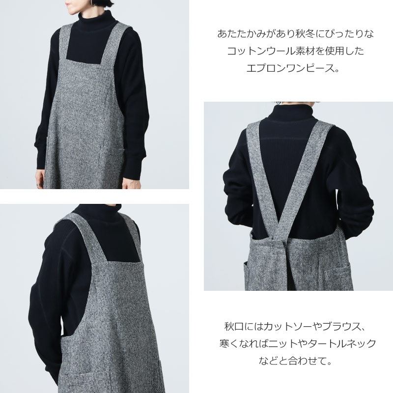 Charpentier de Vaisseau(ѥƥ ɥ å) Dora Co/Wo Apron Dress