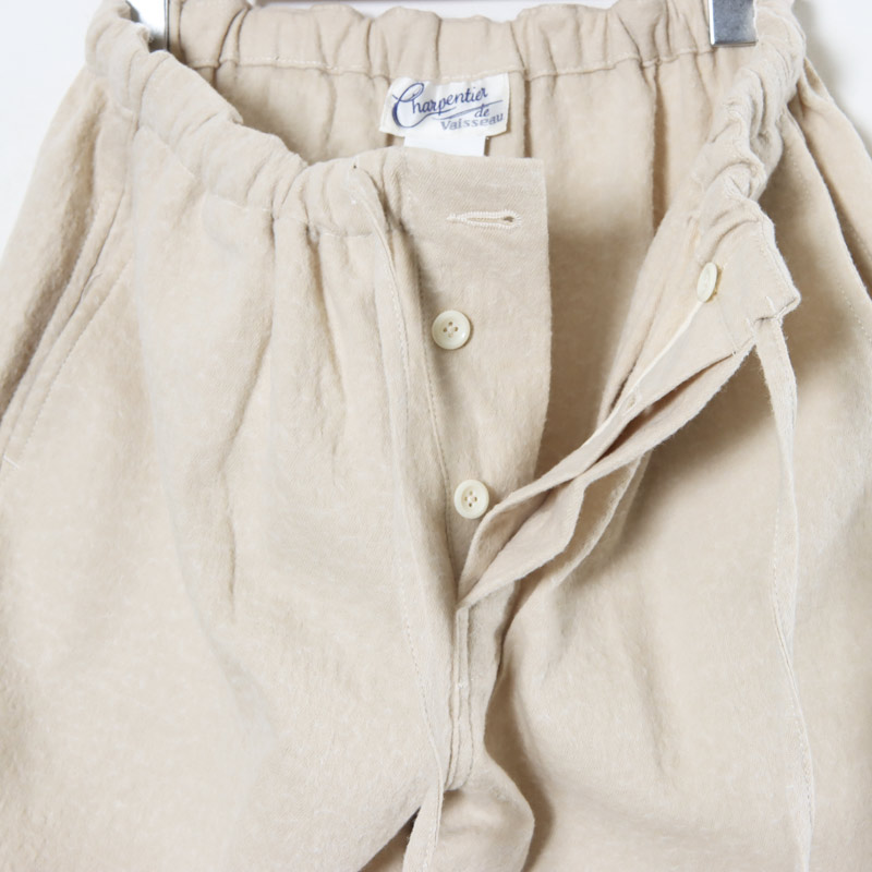 Charpentier de Vaisseau(ѥƥ ɥ å) Barba Co/Wo Drawstring Pants