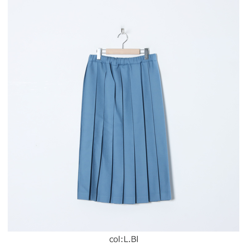 Charpentier de Vaisseau(ѥƥ ɥ å) Brisa Wool Pleated Skirt (L-77)