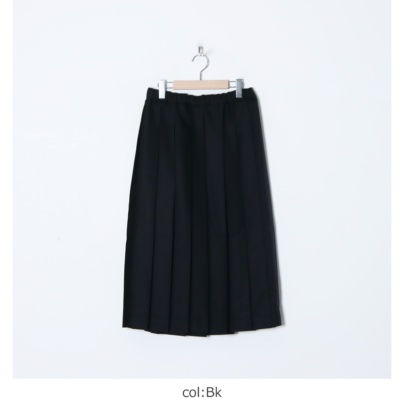 Charpentier de Vaisseau(ѥƥ ɥ å) Brisa Wool Pleated Skirt (L-77)