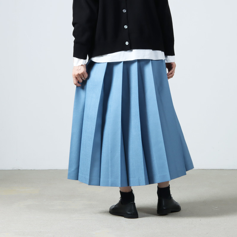 Charpentier de Vaisseau(ѥƥ ɥ å) Brisa Wool Pleated Skirt (L-77)