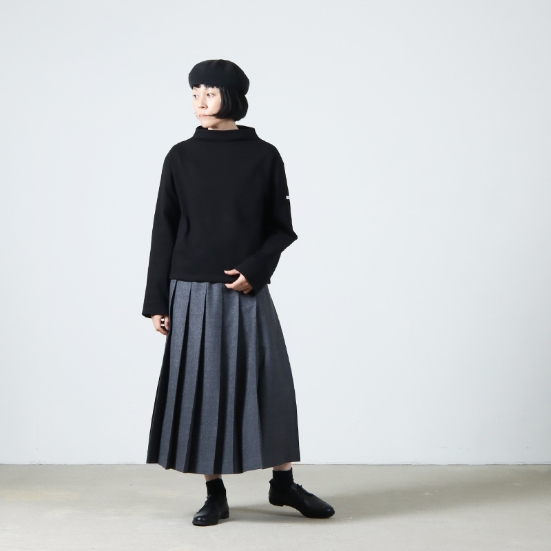 Charpentier de Vaisseau(ѥƥ ɥ å) Brisa Wool Pleated Skirt (L-77)