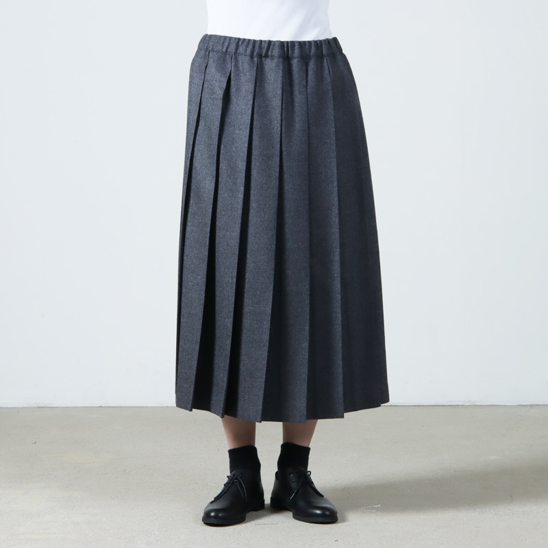 Charpentier de Vaisseau(ѥƥ ɥ å) Brisa Wool Pleated Skirt (L-77)