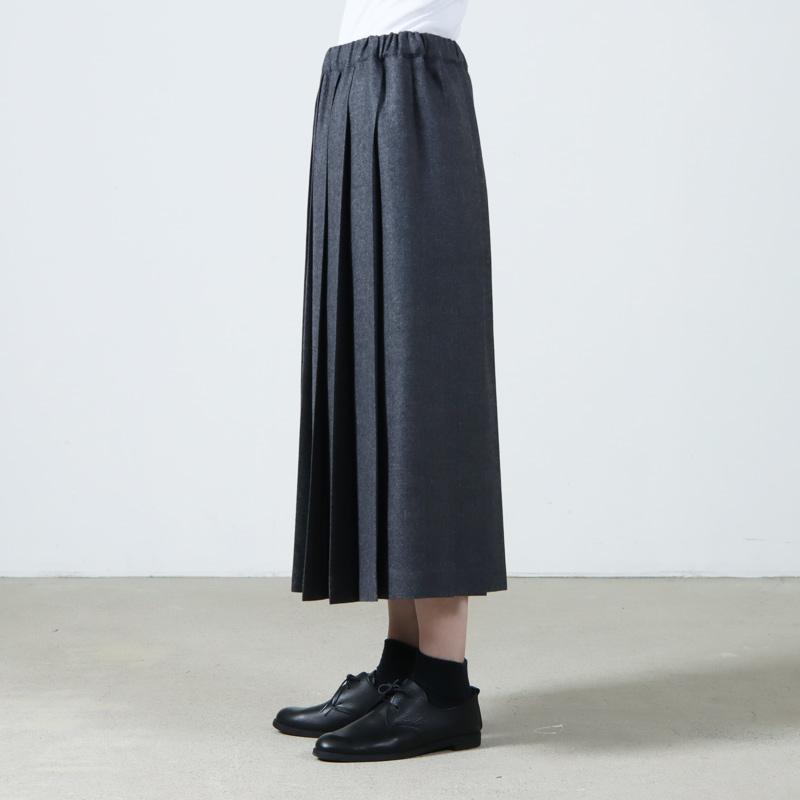 Charpentier de Vaisseau(ѥƥ ɥ å) Brisa Wool Pleated Skirt (L-77)