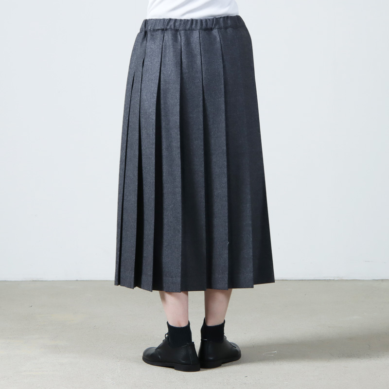 Charpentier de Vaisseau(ѥƥ ɥ å) Brisa Wool Pleated Skirt (L-77)