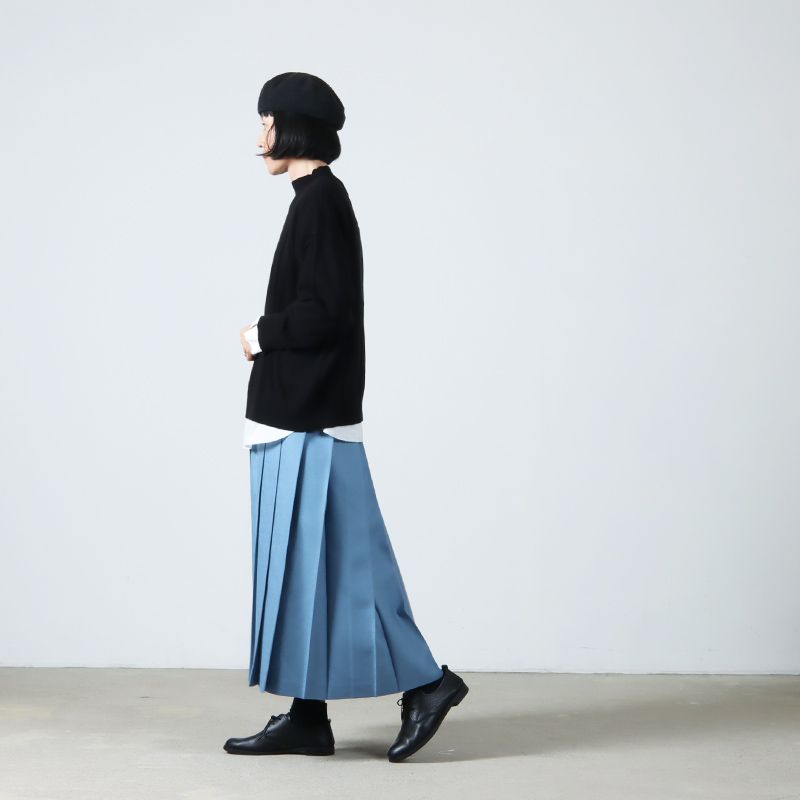 Charpentier de Vaisseau(ѥƥ ɥ å) Brisa Wool Pleated Skirt (L-77)