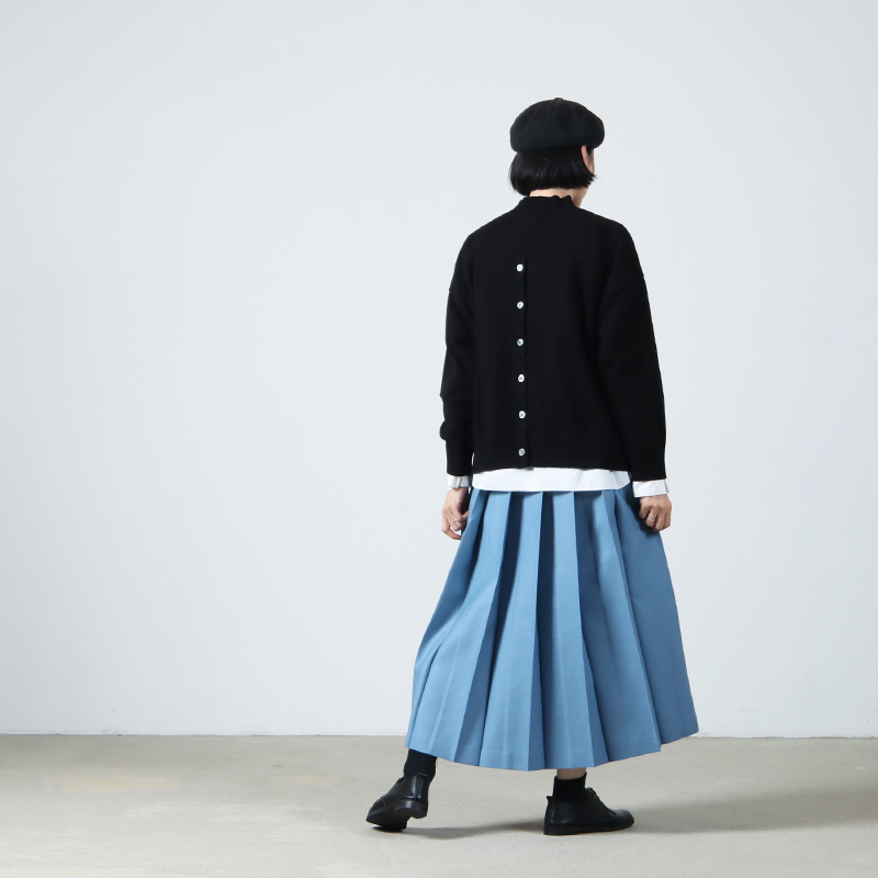 Charpentier de Vaisseau(ѥƥ ɥ å) Brisa Wool Pleated Skirt (L-77)