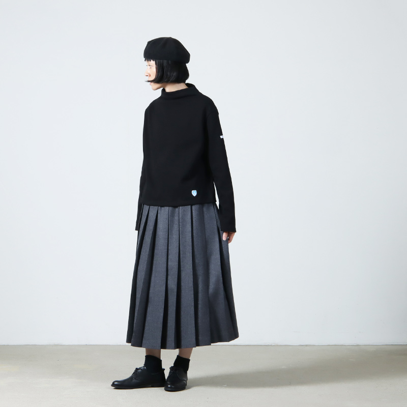 Charpentier de Vaisseau(ѥƥ ɥ å) Brisa Wool Pleated Skirt (L-77)