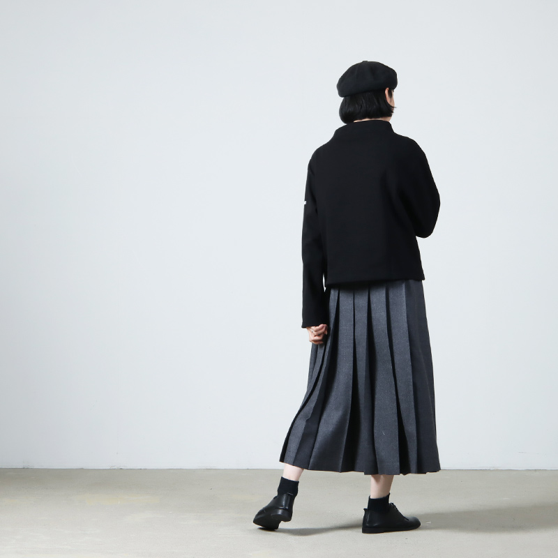 Charpentier de Vaisseau(ѥƥ ɥ å) Brisa Wool Pleated Skirt (L-77)