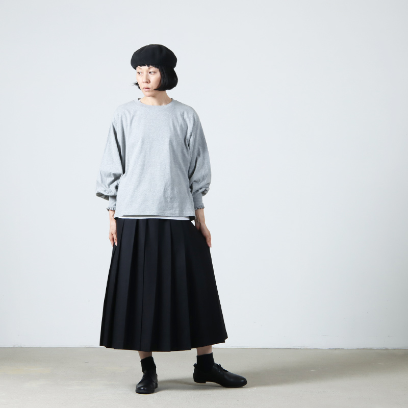 Charpentier de Vaisseau(ѥƥ ɥ å) Brisa Wool Pleated Skirt (L-77)