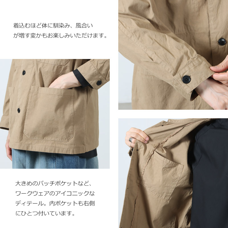 Charpentier de Vaisseau(ѥƥ ɥ å) Theodore Selvedge Cotton Jacket