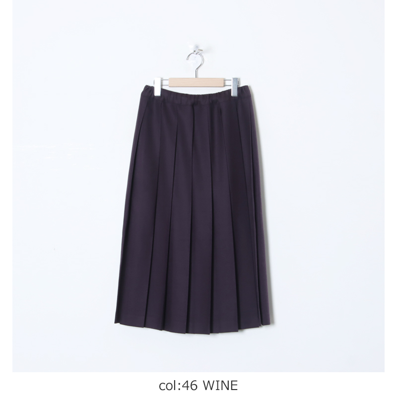 Charpentier de Vaisseau(ѥƥ ɥ å) Brisa Wool Pleated SkirtL-77