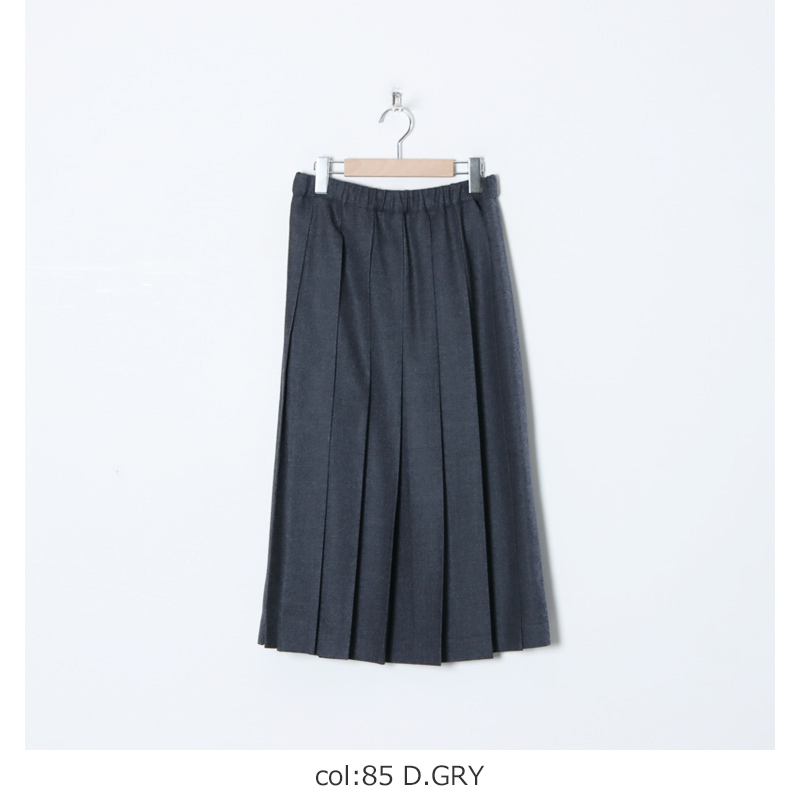 Charpentier de Vaisseau(ѥƥ ɥ å) Brisa Wool Pleated SkirtL-77