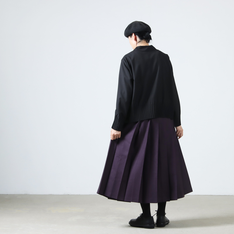 Charpentier de Vaisseau(ѥƥ ɥ å) Brisa Wool Pleated SkirtL-77