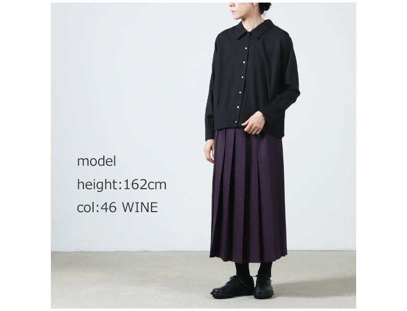 Charpentier de Vaisseau(ѥƥ ɥ å) Brisa Wool Pleated SkirtL-77
