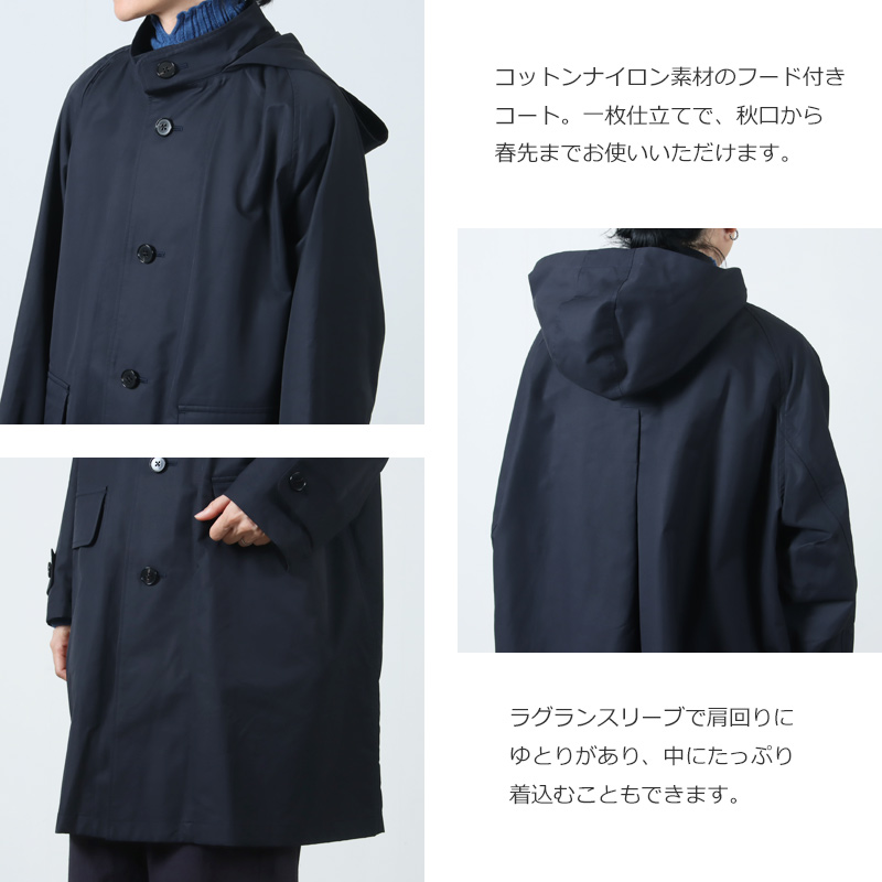 Charpentier de Vaisseau(ѥƥ ɥ å) Terence Co/Ny Hooded Coat