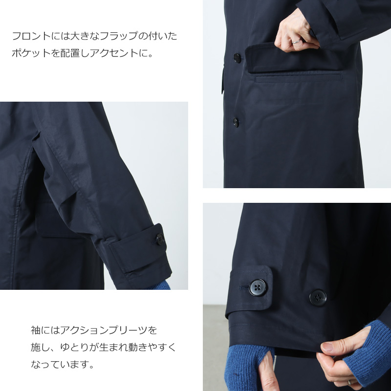 Charpentier de Vaisseau(ѥƥ ɥ å) Terence Co/Ny Hooded Coat