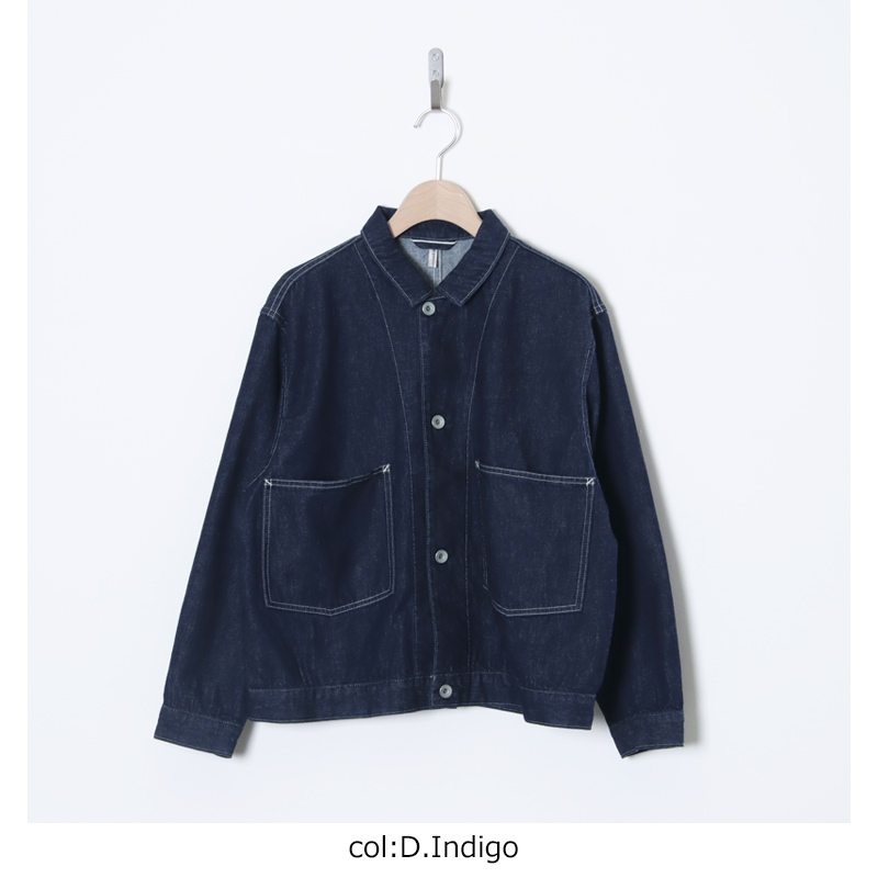 Charpentier de Vaisseau(�����ѥ�ƥ��� �ɥ� �����å�) Theo Denim Jacket