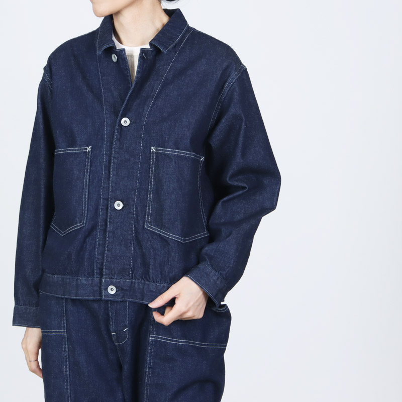 Charpentier de Vaisseau(�����ѥ�ƥ��� �ɥ� �����å�) Theo Denim Jacket