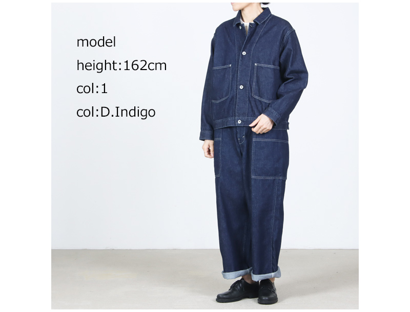 Charpentier de Vaisseau(�����ѥ�ƥ��� �ɥ� �����å�) Theo Denim Jacket