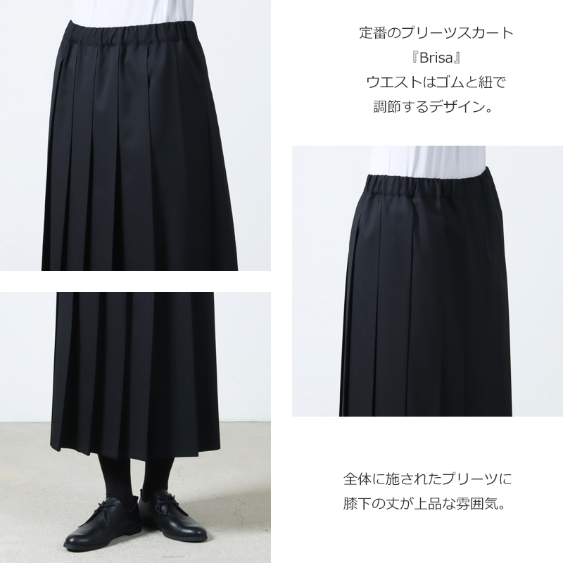 Charpentier de Vaisseau(�����ѥ�ƥ��� �ɥ� �����å�) Brisa SW Pleated Skirt L-77