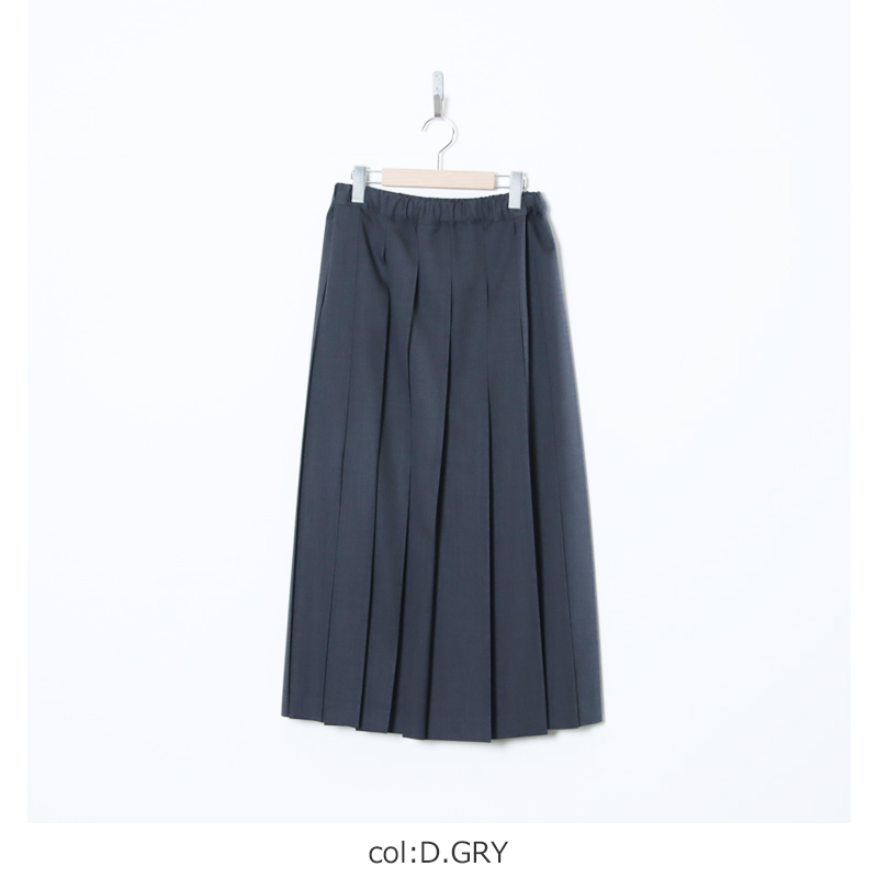 Charpentier de Vaisseau(�����ѥ�ƥ��� �ɥ� �����å�) Brea SW Pleated Skirt L-85