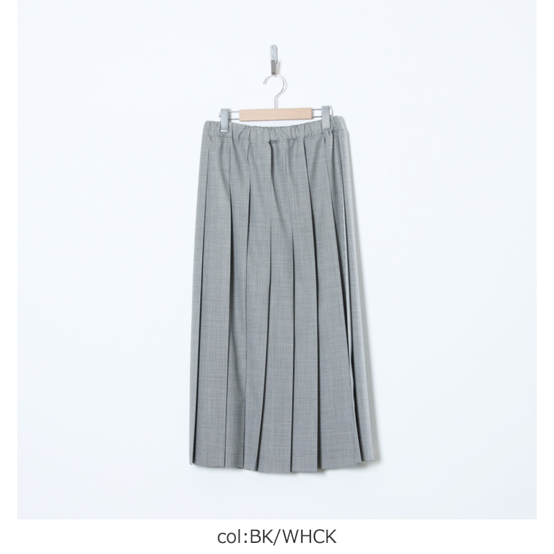 Charpentier de Vaisseau(�����ѥ�ƥ��� �ɥ� �����å�) Brea SW Pleated Skirt L-85