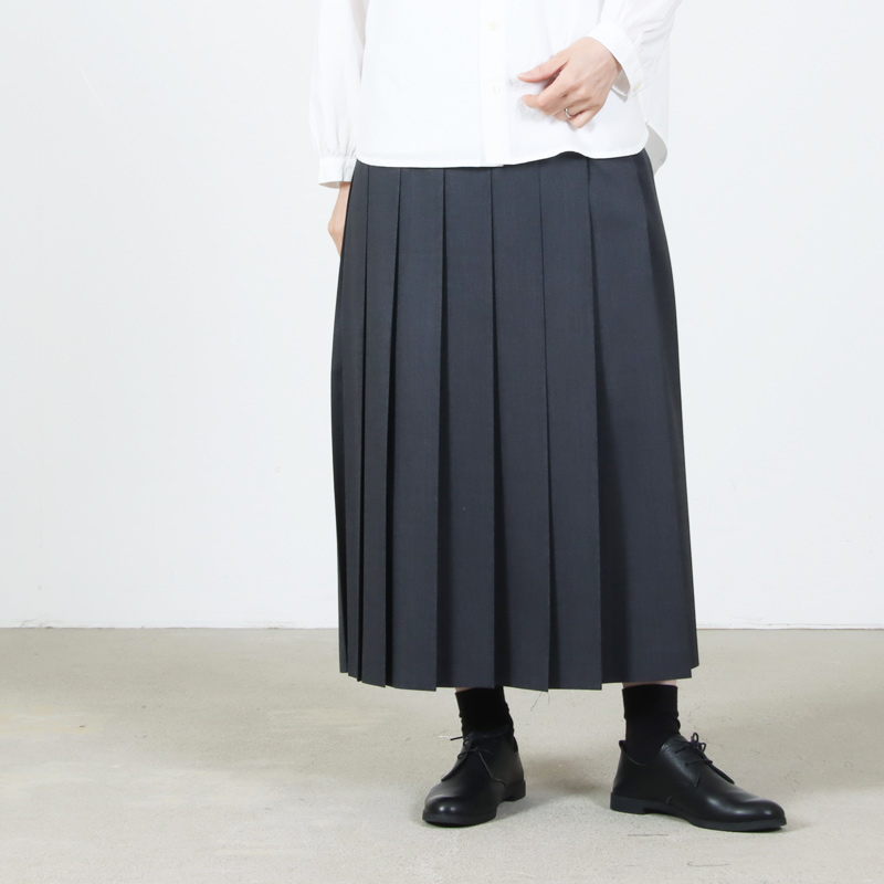 Charpentier de Vaisseau(�����ѥ�ƥ��� �ɥ� �����å�) Brea SW Pleated Skirt L-85
