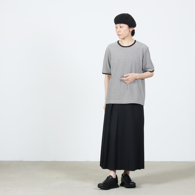 Charpentier de Vaisseau(�����ѥ�ƥ��� �ɥ� �����å�) Brea SW Pleated Skirt L-85