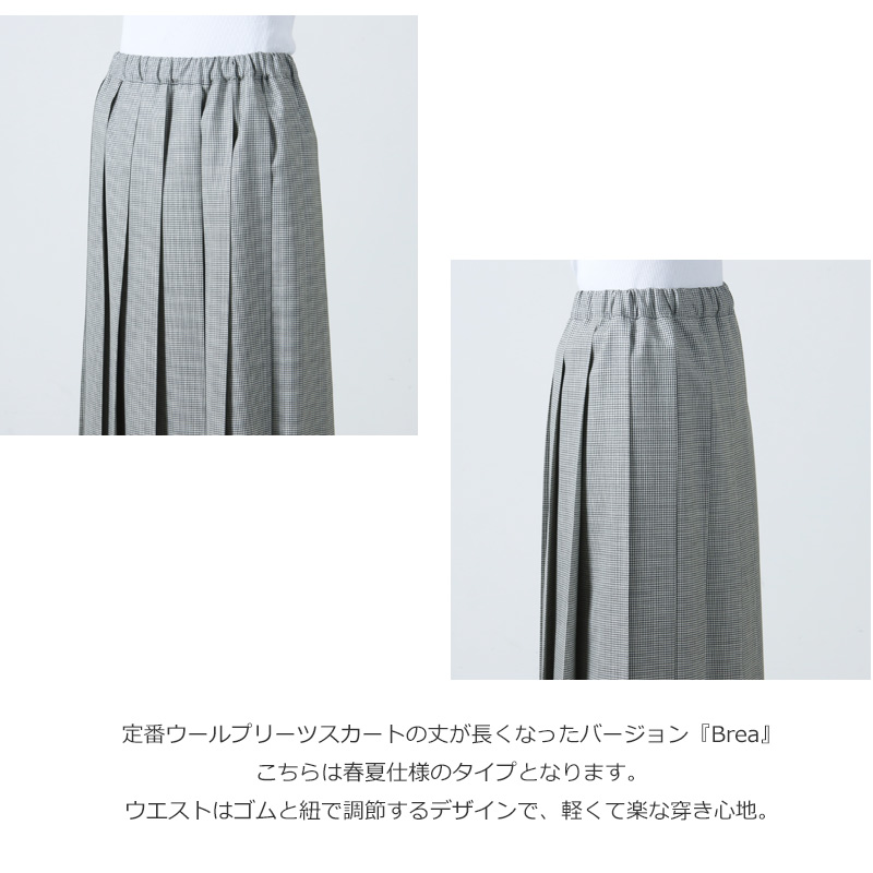 Charpentier de Vaisseau(�����ѥ�ƥ��� �ɥ� �����å�) Brea SW Pleated Skirt L-85