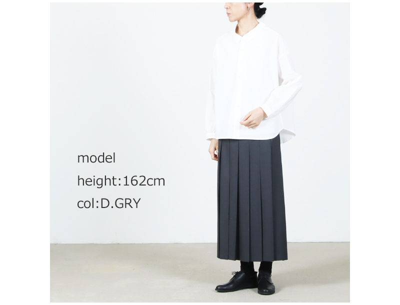 Charpentier de Vaisseau(�����ѥ�ƥ��� �ɥ� �����å�) Brea SW Pleated Skirt L-85