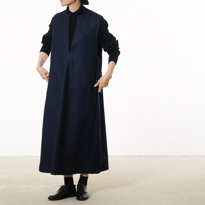 Charpentier de Vaisseau(�����ѥ�ƥ��� �ɥ� �����å�) Darrel Washable Wool Dress