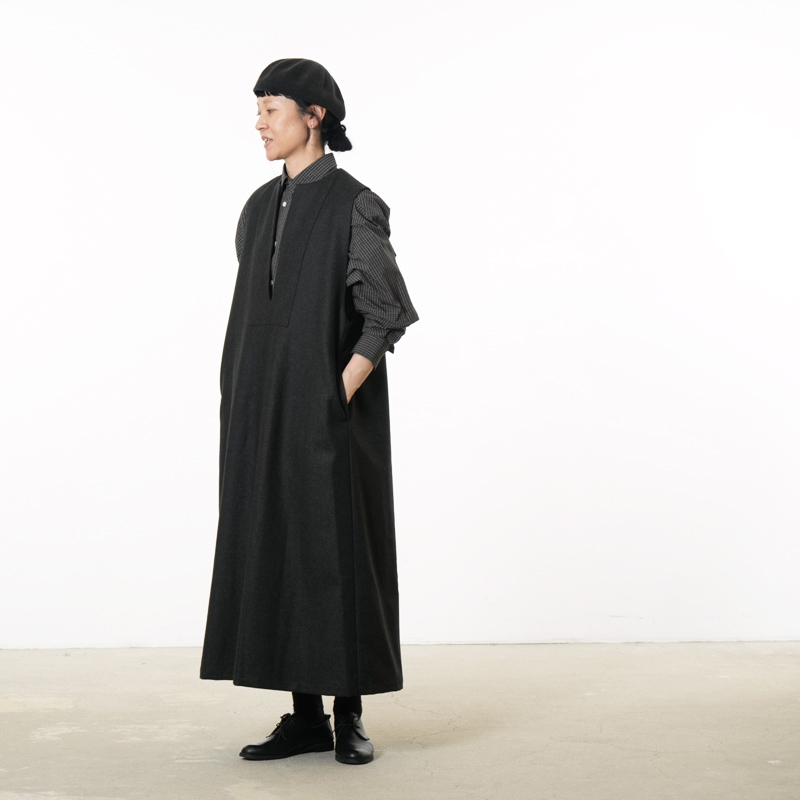 Charpentier de Vaisseau(�����ѥ�ƥ��� �ɥ� �����å�) Darrel Washable Wool Dress