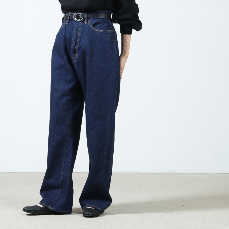 CIOTA () High-rise 5 Pocket Pants NavyOne Wash / ϥ饤5ݥåȥѥ ͥӡOne Wash