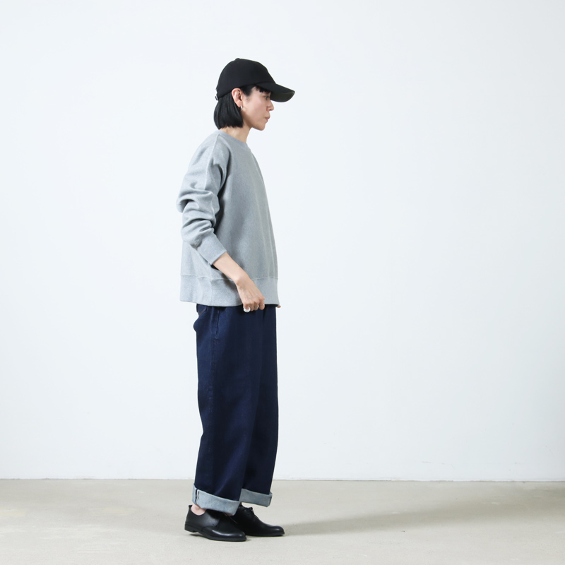 CIOTA() High-rise 5 Pocket Pants NavyOne Wash