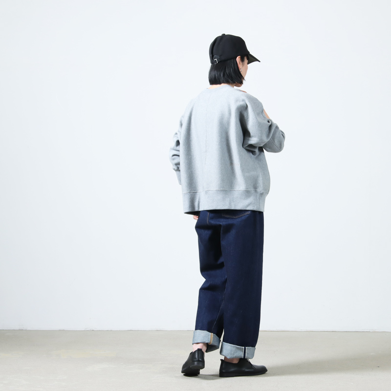 CIOTA() High-rise 5 Pocket Pants NavyOne Wash