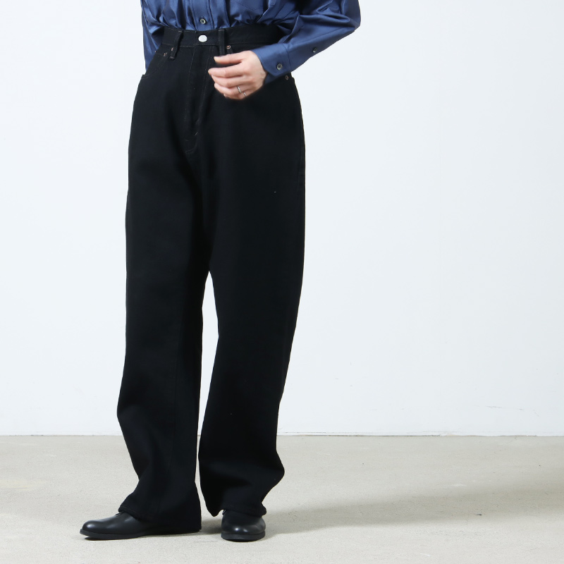 CIOTA () High-rise 5 Pocket Pants BlackOne Wash / ϥ饤5ݥåȥѥ ֥åOne Wash