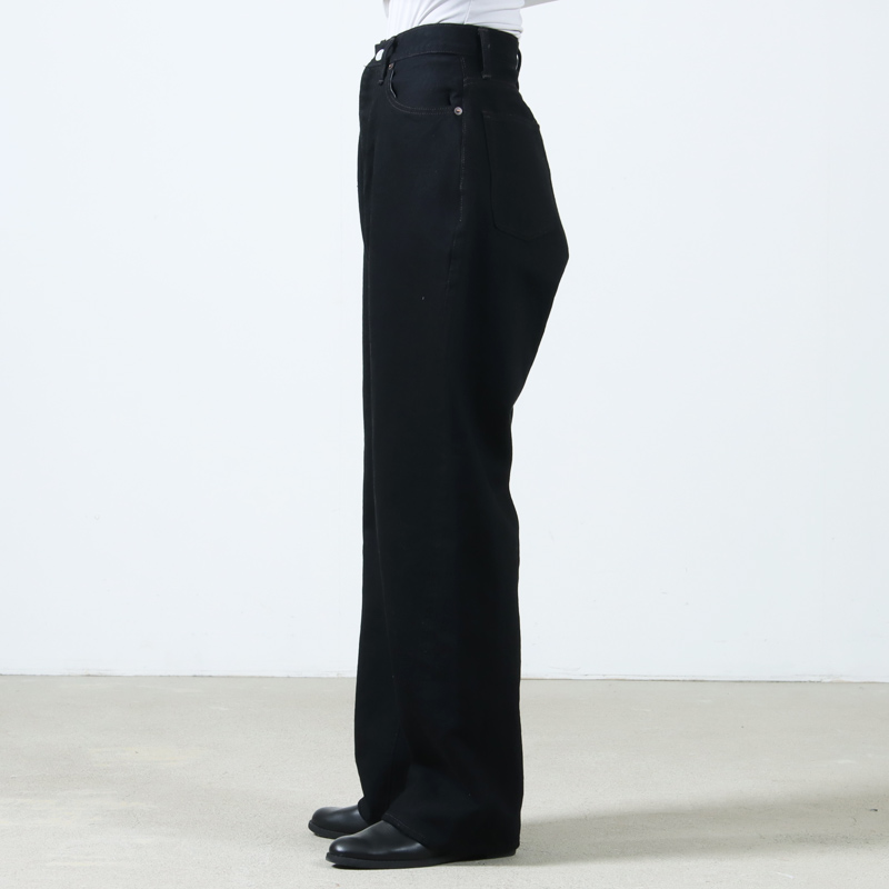 CIOTA() High-rise 5 Pocket Pants BlackOne Wash