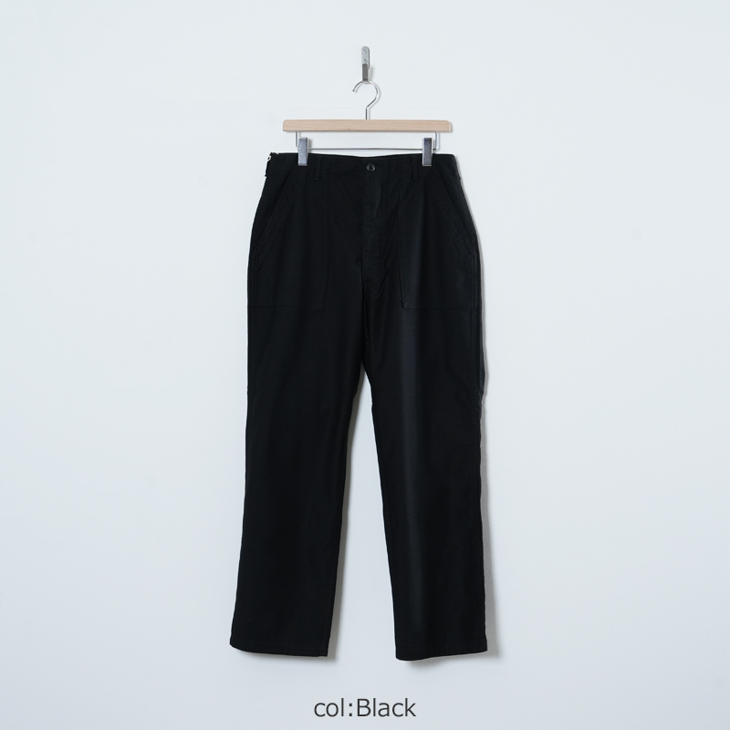 CIOTA(������) Cotton Back-Sateen Baker Pants (Wide Tapered)(One Wash)