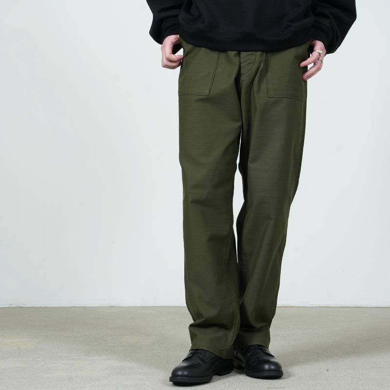 CIOTA(������) Cotton Back-Sateen Baker Pants (Wide Tapered)(One Wash)