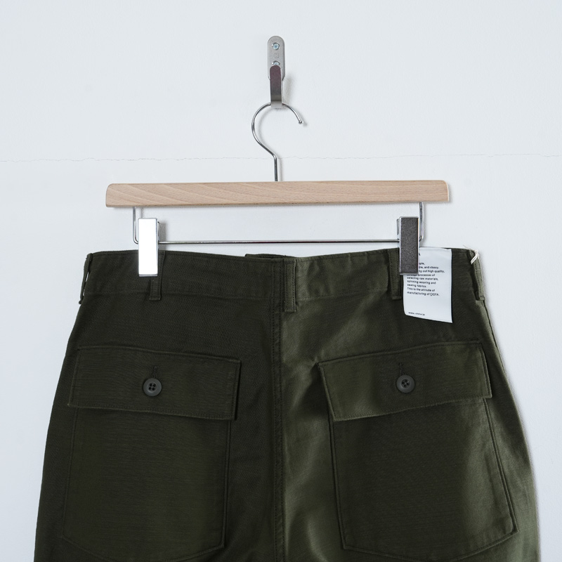 CIOTA(������) Cotton Back-Sateen Baker Pants (Wide Tapered)(One Wash)