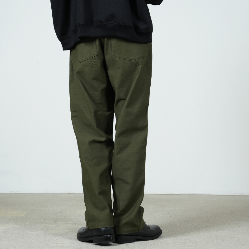 CIOTA(������) Cotton Back-Sateen Baker Pants (Wide Tapered)(One Wash)